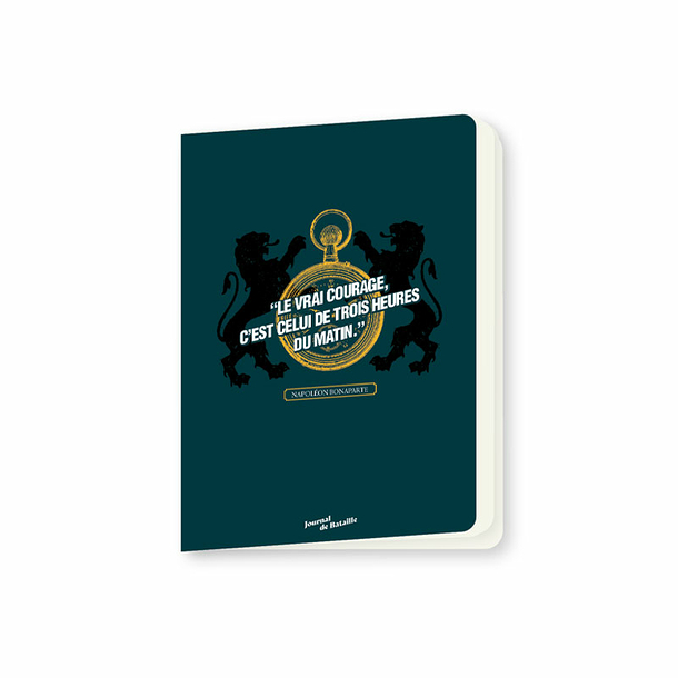 Notebook Clairefontaine - Quote of Napoleon "Le vrai courage"