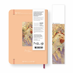 Cahier à élastique Alphonse Mucha - L'Automne