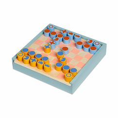 2-in-1 Chess & Checkers Set - MoMA