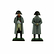 Napoleon with a grey coat Figurine - Les Drapeaux de France