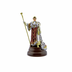 Napoleon in coronation costume Figurine - Les Drapeaux de France