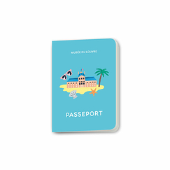 Carnet "Passeport" - A la plage ! Le Louvre by Antoine Corbineau