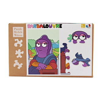 BarbaLouvre - Puzzle for kid 12 pieces Barbabelle