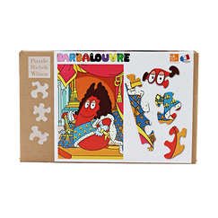 Puzzle 24 pieces BarbaLouvre - Barbidur