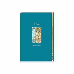 Clear File Mucha - Blue Decorative Patterns Pl.30