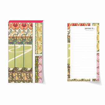 To-do list Mucha - Decorative Patterns Pl. 29 (Red)