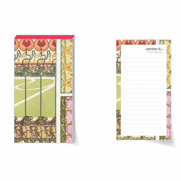 To do List Mucha - Decorative Patterns Pl. 29 (Red)