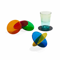 Set 6 dessous de verre Lily pad