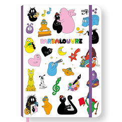 BarbaLouvre - Barbapapa Elastic notebook