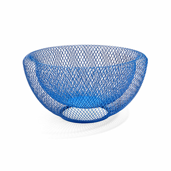 Coupe à fruits en métal - Bleu - MoMA