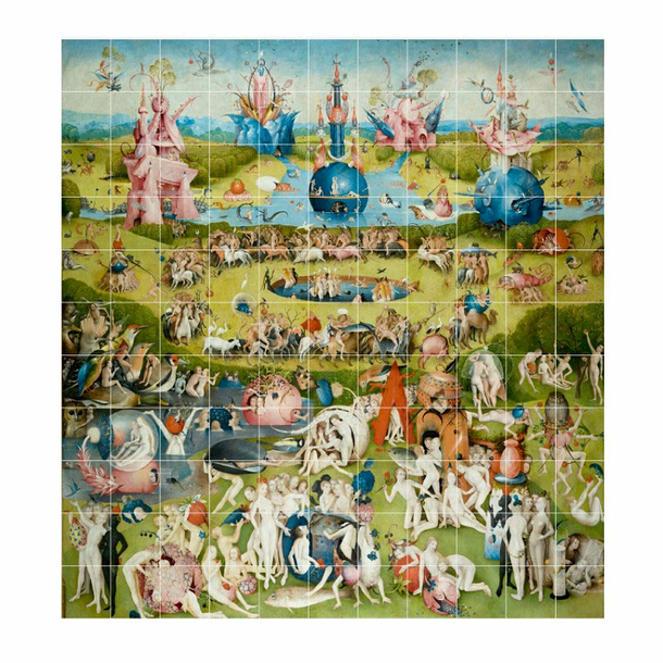 IXXI Decorative Wall System Hieronymus Bosch - The Garden of Earthly Delights - Museo del Prado