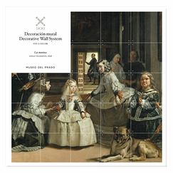 IXXI Decorative Wall System Diego Velázquez - Las Meninas - Museo del Prado 100 x 120 cm