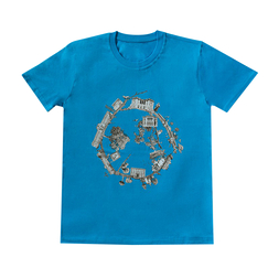 T-shirt Madrid Prado - Museo del Prado - Blue