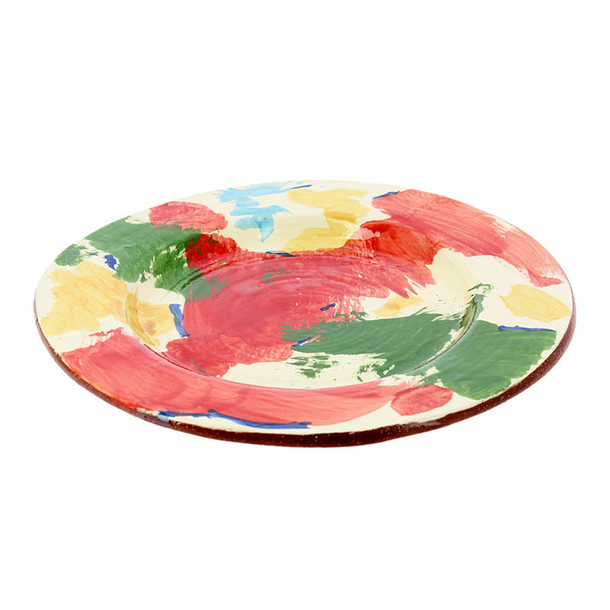 Charger plate Willem de Kooning - Red Man with Moustache - Museo Nacional Thyssen-Bornemisza