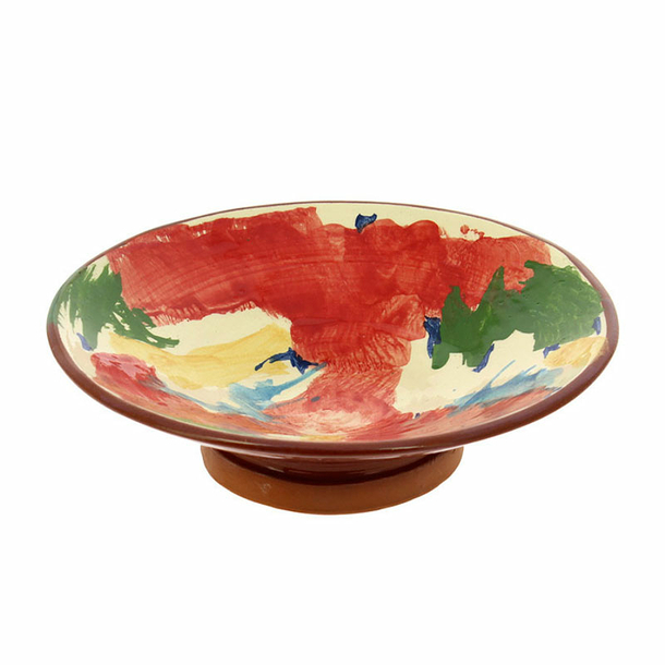 Large ceramic bowl Willem de Kooning - Red man with moustache - National Museum Thyssen-Bornemisza