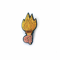 Flame Brooch - Macon & Lesquoy