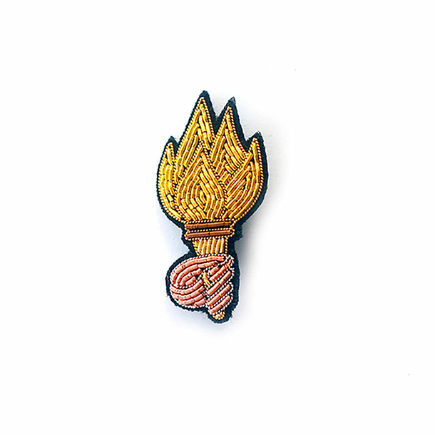 Flame Brooch - Macon & Lesquoy