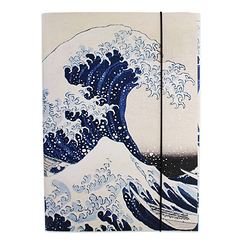 Chemise à élastique A4 Katsushika Hokusai - La vague