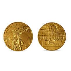 Médaille souvenir Musée du Louvre - La Victoire de Samothrace - Monnaie de Paris