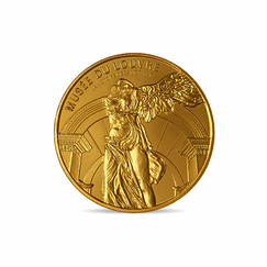 Médaille souvenir Musée du Louvre - La Victoire de Samothrace - Monnaie de Paris