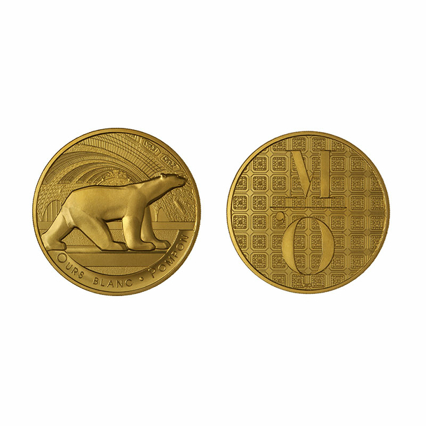 Médaille souvenir Musée d'Orsay François Pompon - Ours blanc - Monnaie de Paris