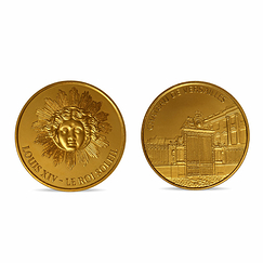 Médaille souvenir Château de Versailles - Louis XIV Le roi Soleil - Monnaie de Paris