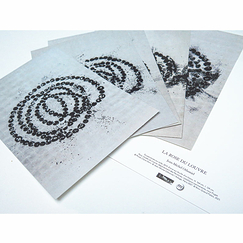 Set of 6 postcards « La Rose du Louvre » - Jean-Michel Othoniel