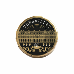 Boîte de bonbons saveur menthe - Façade Versailles Noire