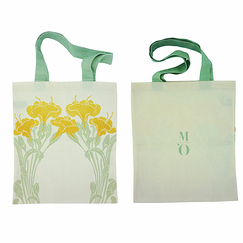 Sac tote bag Émile Bernaux - Décor floral Art nouveau