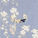 Bangle bracelet Hokusai - Bullfinch and weeping cherry-tree