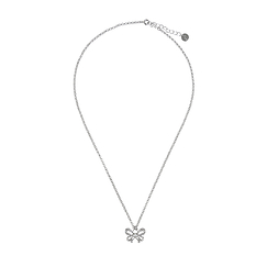 Knot Silver Necklace "stray"