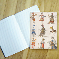 Notebook On stage! Costume designs