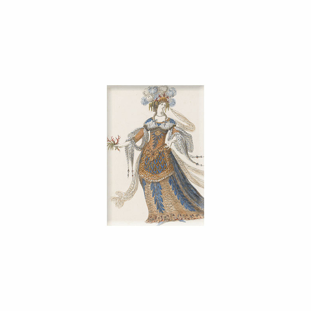 Magnet Jean Berain - Costume of Sangaride in « Atys »