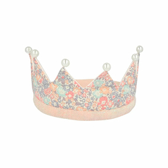 Floral & Pearl Party Crown - Meri Meri
