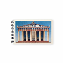 Sketchbook 30 sheet Pad Benoît Loviot - Restored main facade of the Parthenon, 1879