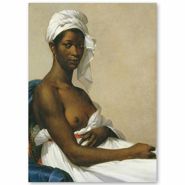 Affiche Marie Guillemine Benoist - Portrait de Madeleine - 50 x 70 cm