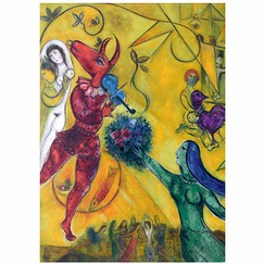 Poster Marc Chagall - The Dance - 50 x 70 cm