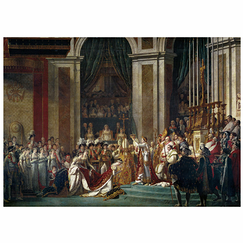 Poster Jacques-Louis David - The Coronation of the Emperor Napoleon I - 50 x 70 cm