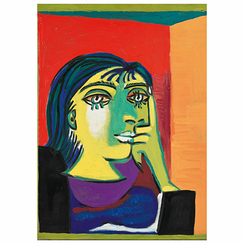 Poster Pablo Picasso - Portrait of Dora Maar, 1937