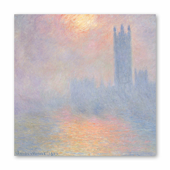 Affiche Claude Monet - Londres, le Parlement