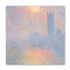 Affiche Claude Monet - Londres, le Parlement