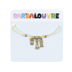 BarbaLouvre - Adjustable Bracelet with Charm's Barbazoo