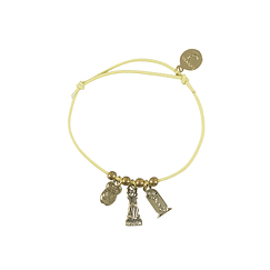 BarbaLouvre - Bracelet ajustable avec Charm's Barbidou