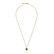 Collier Œil égyptien, chaîne boules 60cm