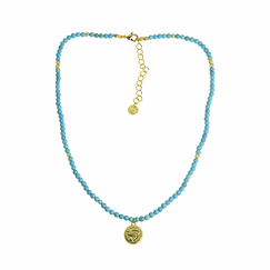 Collier Œil - Turquoise