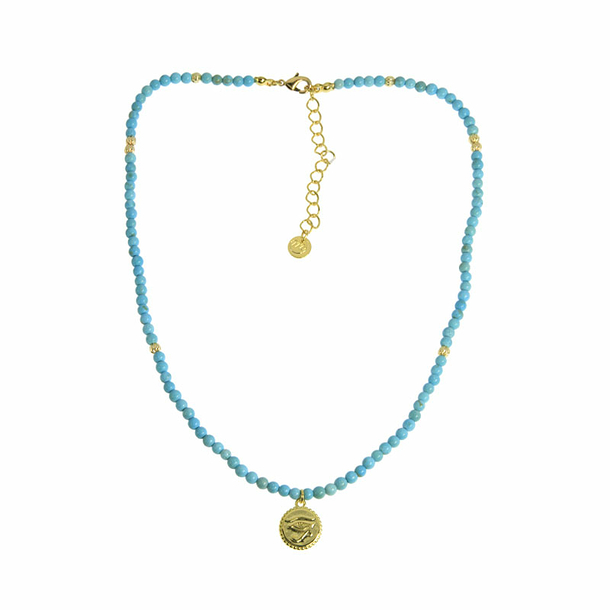 Necklace Eye - Turquoise