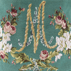 Tapestry Basket Marie Antoinette - 25 x 43 cm