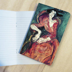 Small Notebook Chaïm Soutine - Woman in red