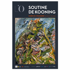 Affiche de l'exposition - Soutine / De Kooning - 40 x 60 cm