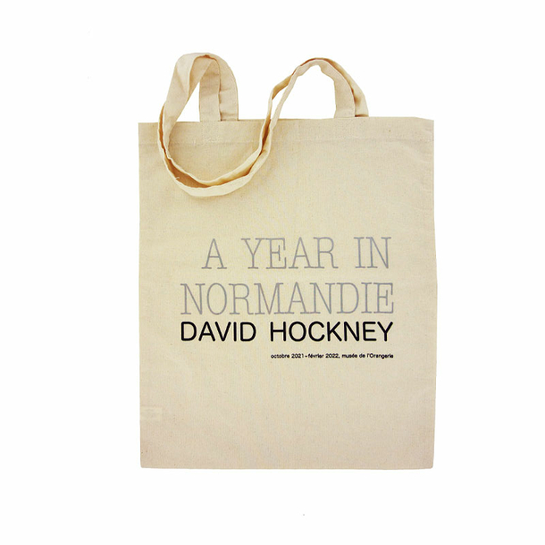 Sac A year in Normandie David Hockney - Musée de l'Orangerie 2021